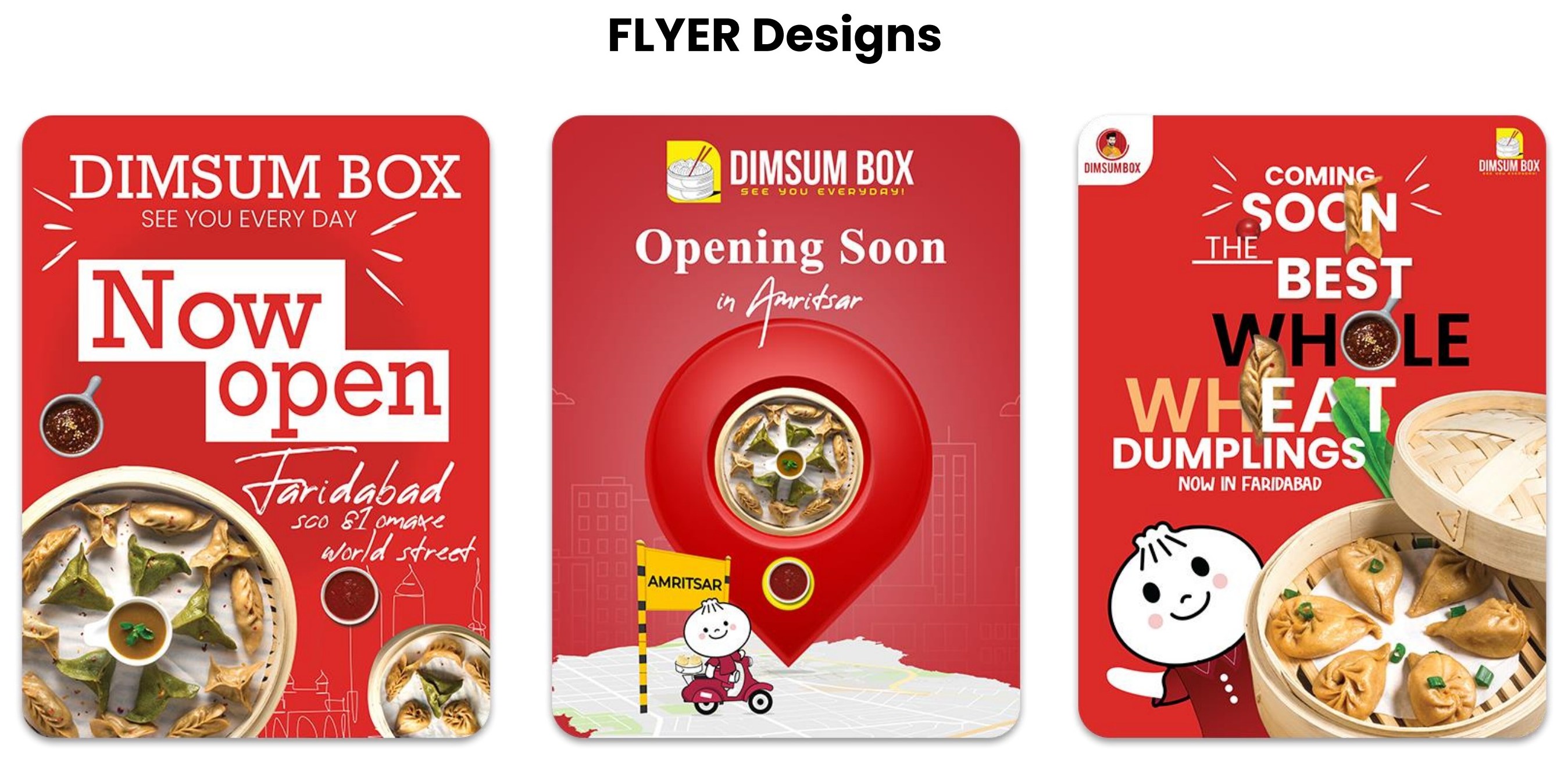 Dimsum Box — Flyer Design Set